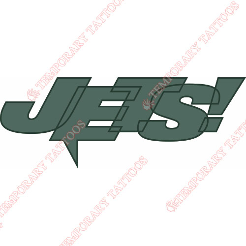 New York Jets Customize Temporary Tattoos Stickers NO.637